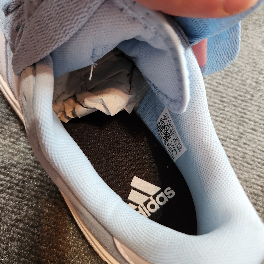 Adidas Shoes Womens‎ 7 Grand Court Base 00s Blue White Casual Trainers Sneakers - Picture 5 of 8